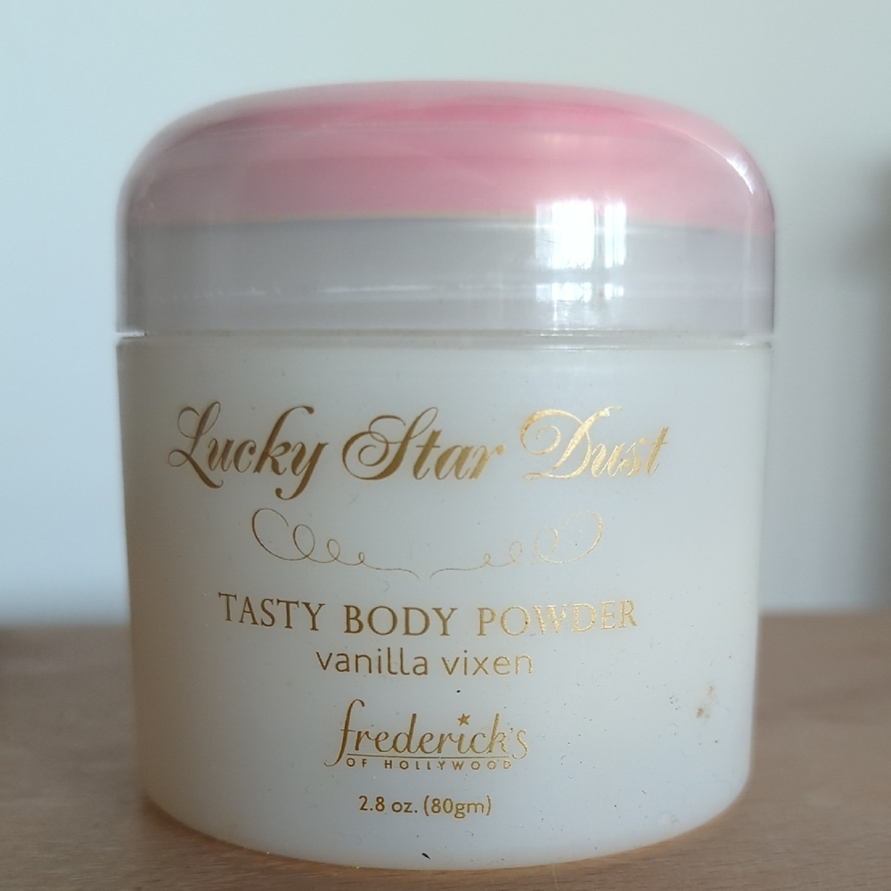 🆕 Rare Frederick's of Hollywood Lucky Star Dust Tasty Body Powder Vanilla Vixen